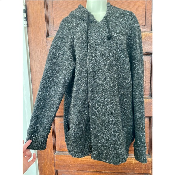 IRO Lashay Oversized Hooded Zipper Cardigan With Pockets 1 - Picture 3 of 6